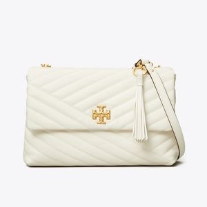 Tory Burch Kira Chevron White 💕